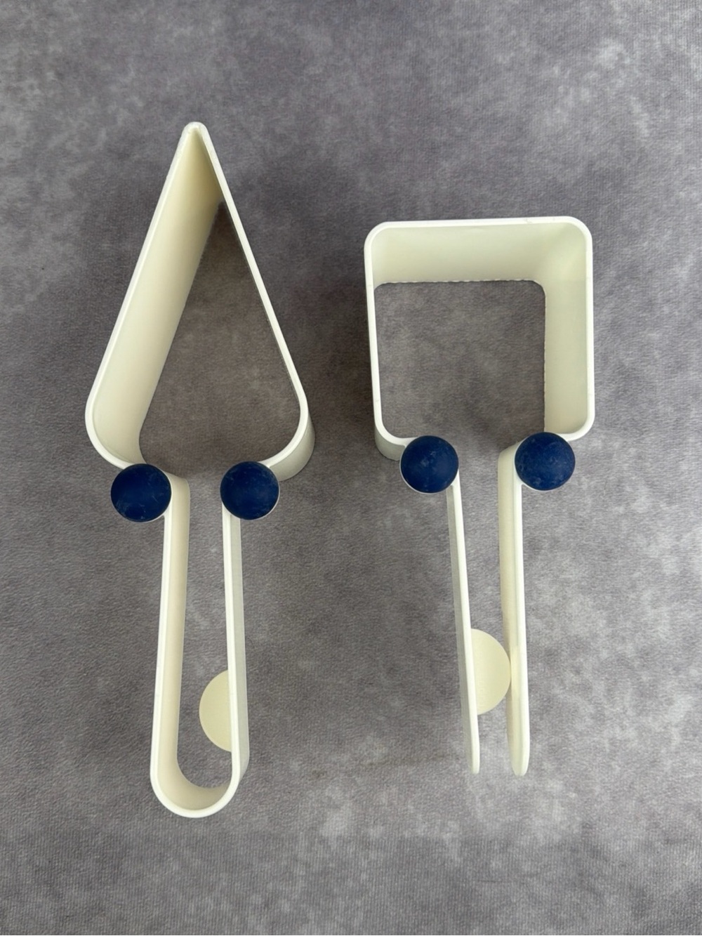 VTG Tupperware Piece O Pie Slicer 2872A Piece O Cake Cutter 3166A Server Set